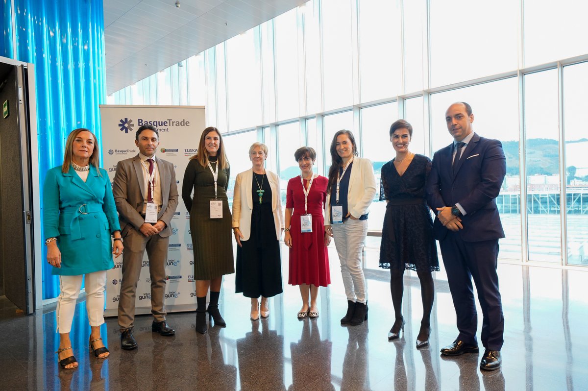 industriaEUS's tweet photo. 🌎🛫 @GrupoSPRI Taldeak eta Basque Trade & Investment-ek antolatutako #INTERGUNE Nazioartekotzeko Foroak industria eta zerbitzu arlo guztietako konpainia, kluster, finantza-erakunde eta instituzioetako 600 profesional bildu ditu gaur @BEC_Bilbao-n.
📎 https://t.co/gKausSYtjW https://t.co/KhFUyh5p8f