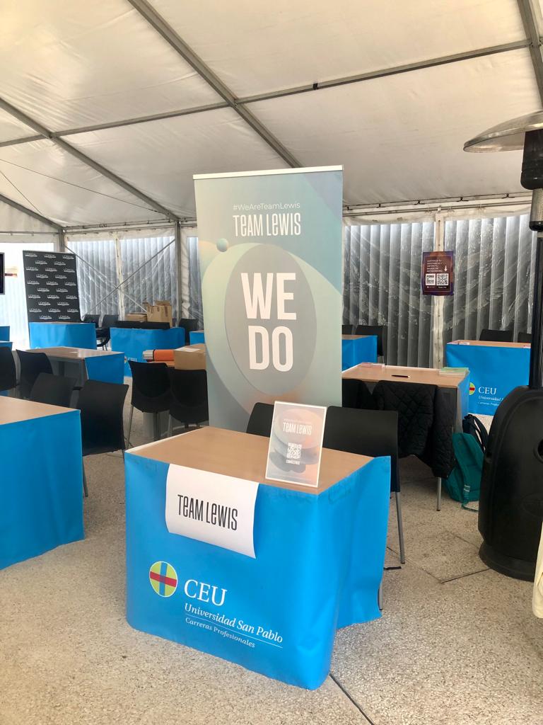 ¡Ya estamos listos para veros en el Foro de Empleo de <a href="/USPCEU/">Universidad CEU San Pablo</a>! Puedes encontrarnos en el stand nº 12 de la Facultad de Humanidades y Ciencia de la Comunicación junto a más de 77 empresas como <a href="/PG_Espana/">P&G España</a>, <a href="/LOrealGroupe/">L'Oréal Groupe</a> y <a href="/mediasetcom/">Mediaset España</a>
#WeAreTEAMLEWIS #Formación #RRHH#WeAreTEAMLEWIS