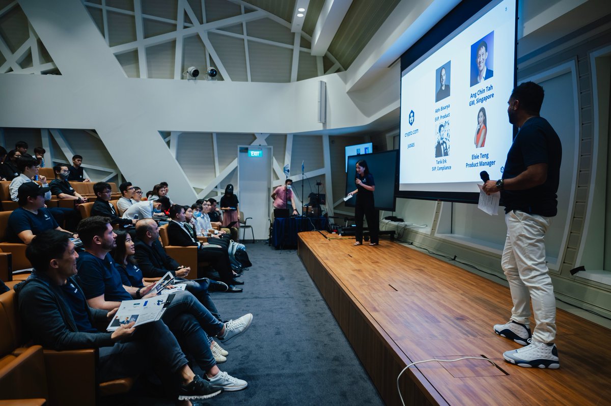 We just had our first “The Next Gen” Students #Hackathon! 125 students from  top universities in #Singapore turned their ideas into real projects to  accelerate the growth & adoption of #Web3. Congrats