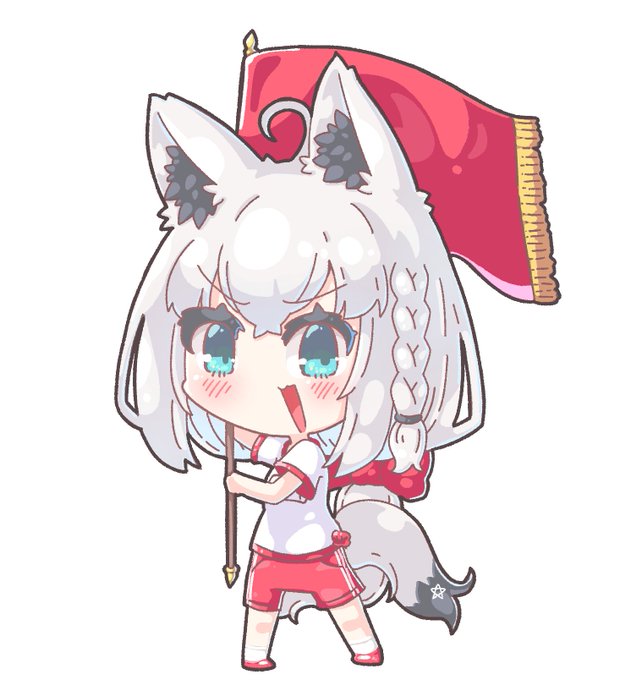 #絵フブキファイトー୧(`•ω•')୨゛ 