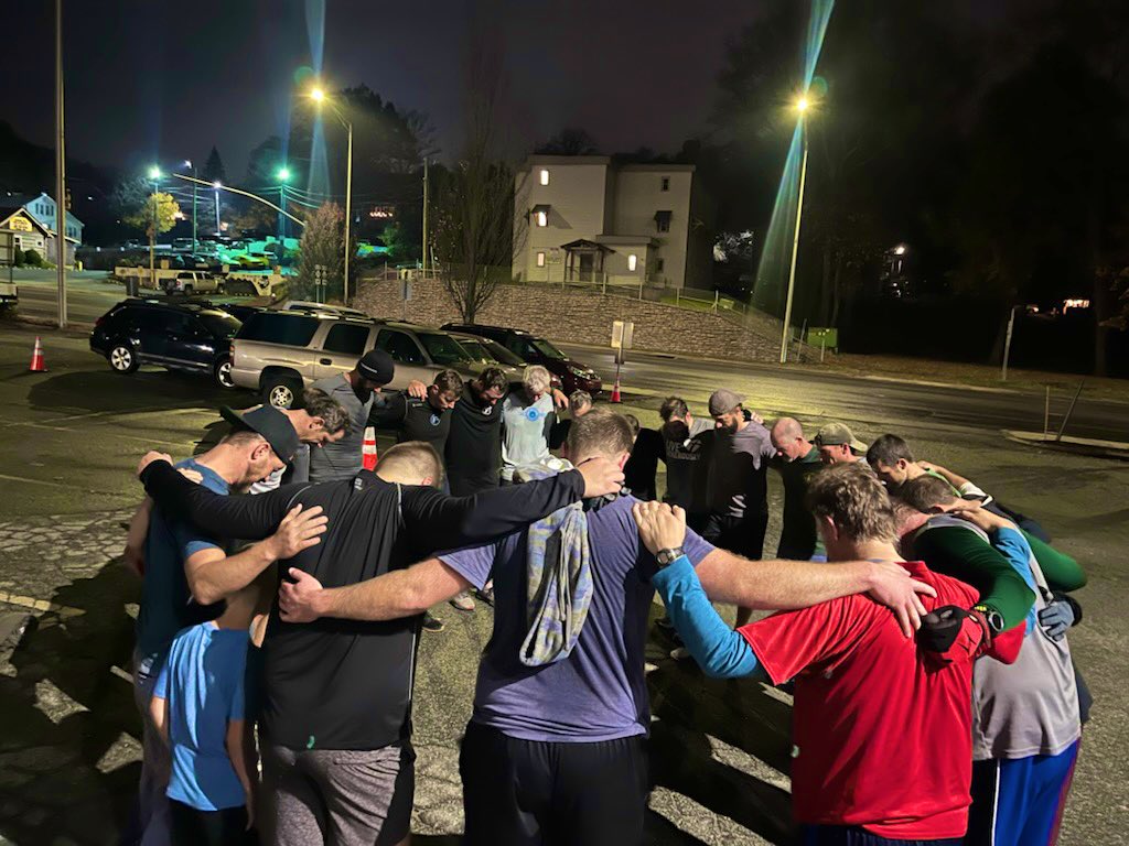 At 5:30am, 25 men (the most since our launch 3.5 yrs ago) showed up in a parking lot while the world slept. They sweated, laughed and gave thanks to their Maker…and they’re not done yet. Winter is on her way, so let’s keep the fire stoked, boys. #f3counts <a href="/F3Nation/">F3</a> 💪🇺🇸🔥