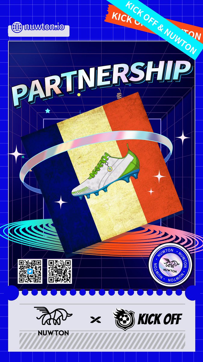 NuwtonNFT's tweet photo. Nuwton x Kick Off⚽

🎁Our partner @kickoff_2022, the first World Cup #NFT has offered 800 WL for the Nuwton community!

200WL ends in 48H
✅follow @kickoff_2022 &amp; @NuwtonNFT
✅RT+❤️+tag 3 friends 
✅leave your #ethw wallet address

🐵600WL for #MAPC holders🐵

#whitelist https://t.co/8HgScCy2Vg