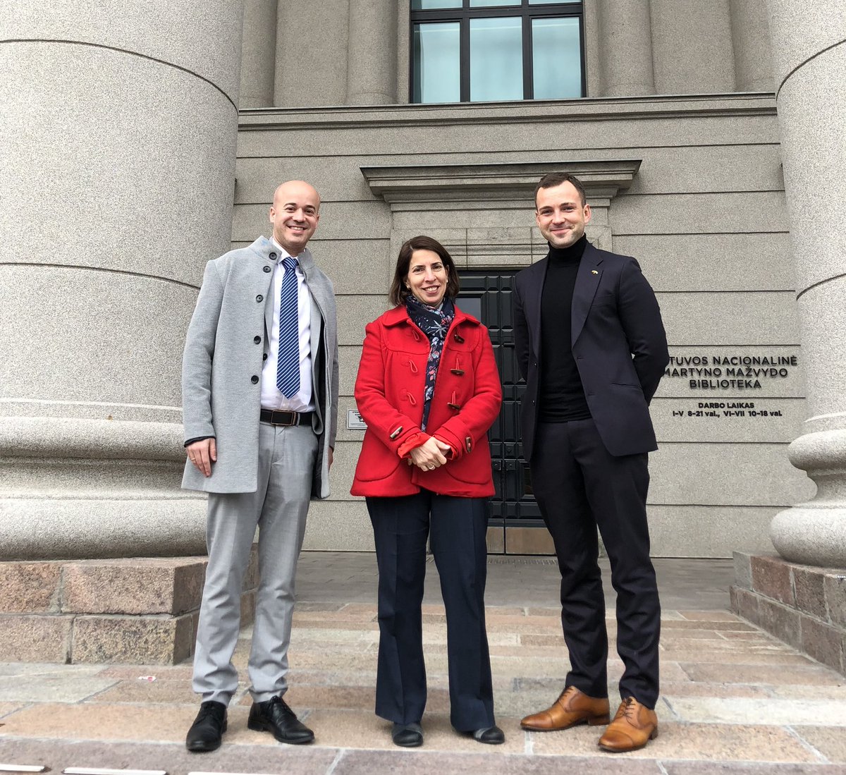 Friendly meeting w/ <a href="/TomasVytautas/">Tomas Vytautas Raskevičius 🇺🇦</a> in <a href="/LRSeimas/">Seimas | #StandWithUkraine</a>. 

Thanks for sharing about a fruitful visit to #Israel last month in which you found out how diverse 🇮🇱 is.

Amb <a href="/HadasWittenberg/">Hadas Wittenberg Silverstein</a> &amp; myself were happy to meet such a talented MP who fights for human rights with courage and #pride.