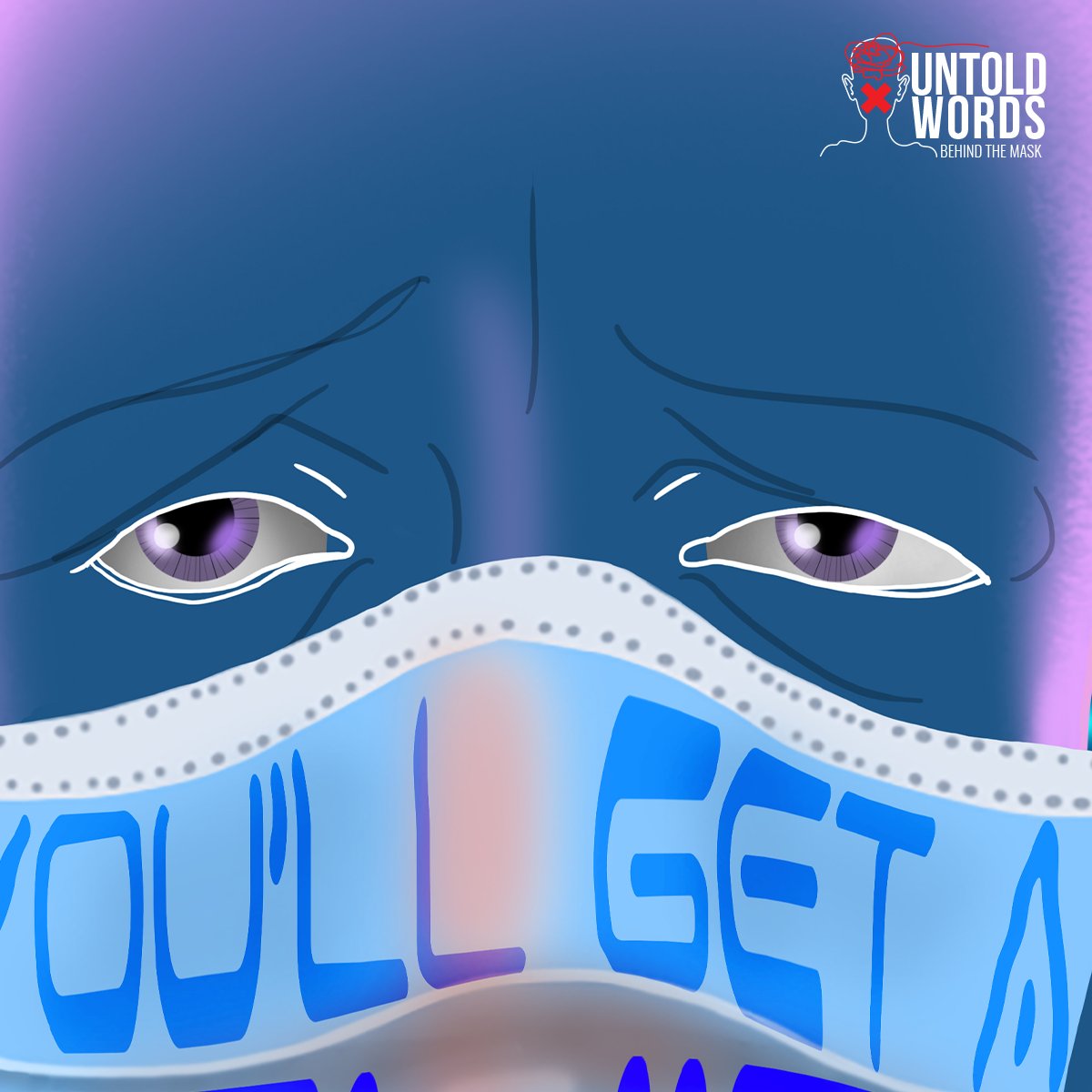 UntoldW63499136's tweet photo. Because the eyes are the perfect reflection of our joys and sadness. We are revealing another trait from our first #nftcollection #untoldwordsbehindthemask . #untoldwordsnfts #NFTProject #socialproject #NFTCommmunity #NFT #nftcollectors #NFTbuy #nftbuyers #NFTdrops #NFTartwork https://t.co/ojjR6jBk2J