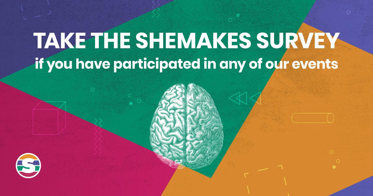Can you answer a few questions for us?
The shemakes project is nearing its end &amp; we want to hear from anyone who has participated in our activities, online or offline!
Here's our important survey: bit.ly/shemakes-final…