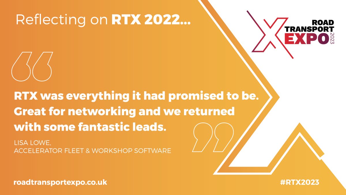 Road Transport Expo tweet media
