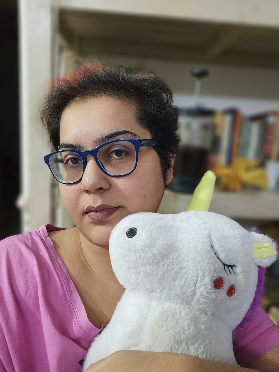 HinaQui's tweet photo. Cozy 'jamas, self-soothe unicorn and half a pot of some freshly brewed coffee! 

All set to participate in the Twitter space on #Queerness and #Neurodivergence in the middle of #AceWeek with @TheSafecityApp and @shrewnumb 

Have your questions ready!

At 7 pm today! https://t.co/8NYuZa9uUl