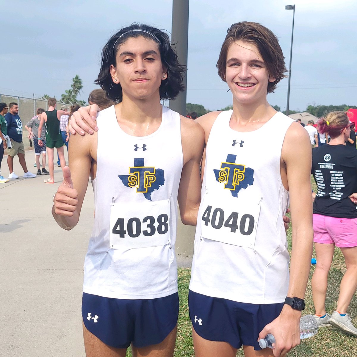lucas_thelen1's tweet photo. UIL 6A Region 4 Championships. Long course, and a very windy day, but I was able to qualify for the UIL 6A State meet. Excited to run fast, and represent Stony Point at state! https://t.co/E5o4Ear2rD