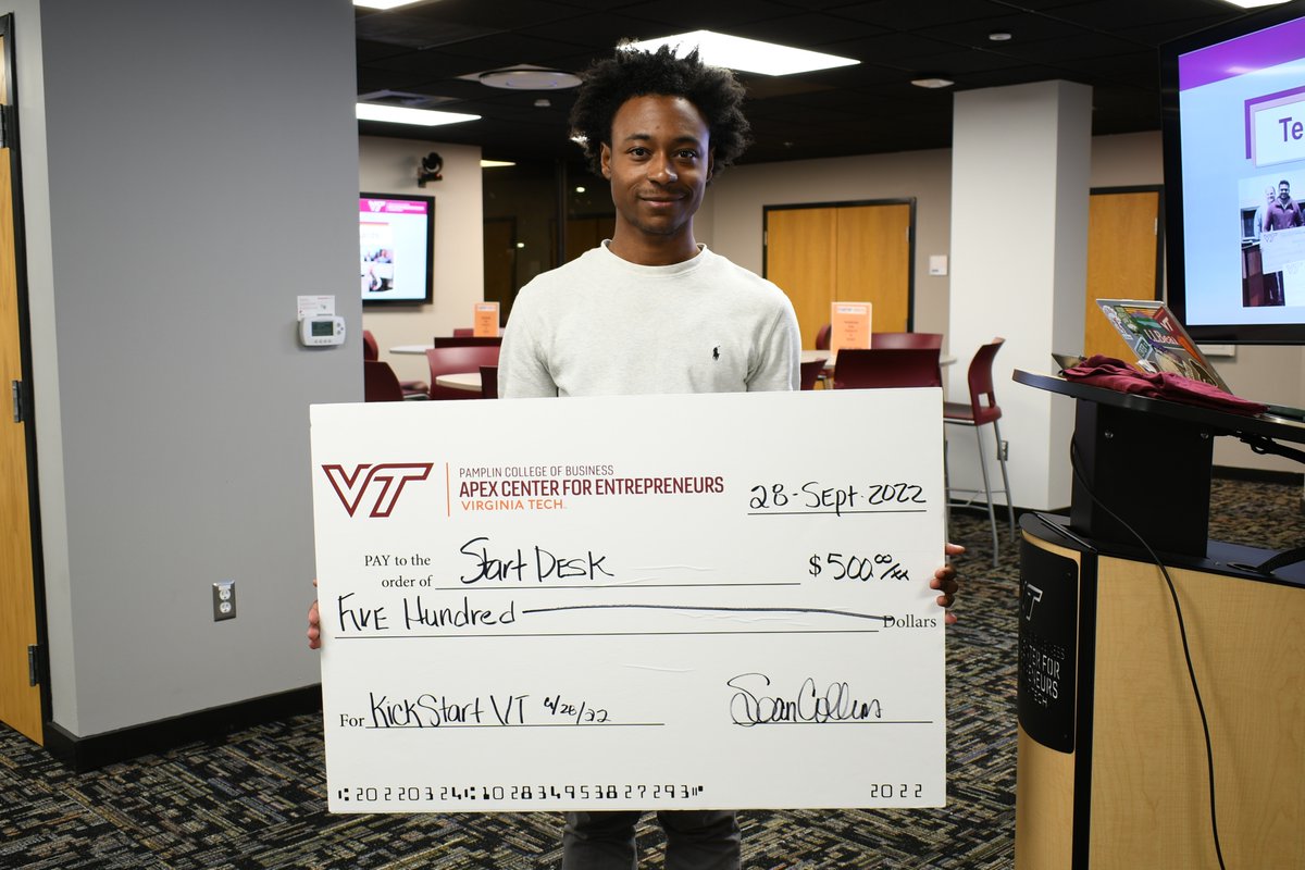 Don't miss KickStart VT tonight! Join us at the Apex Center at 7 PM to hear what student entrepreneurs at Virginia Tech are building 🚀💡

RSVP Now⬇️
vt.startuptree.co/event/s/XtX362…
