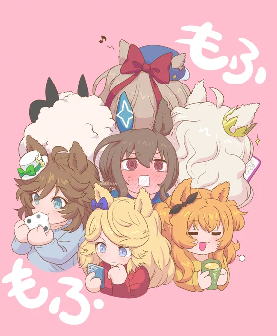 #あなたのぴんく色の作品を見せてください #ウマ娘 アヤベさんのこれ(背景的に) 