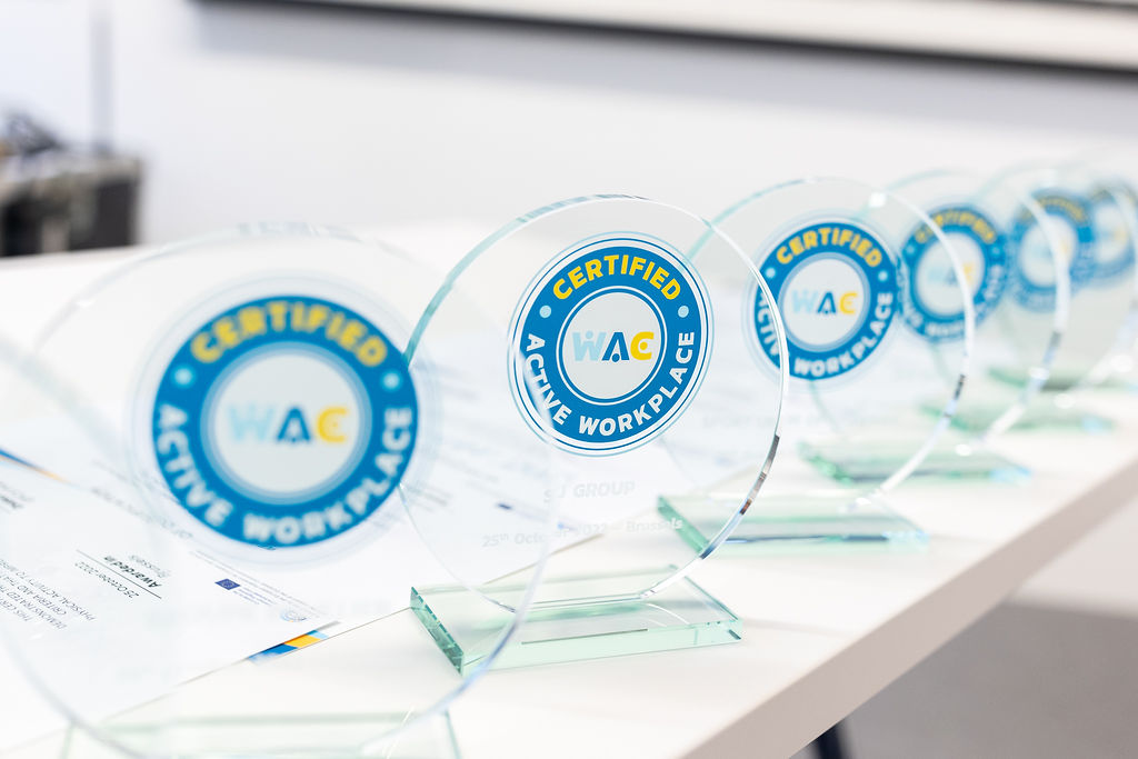 CompanysportEU's tweet image. 🎉Congratulations to 1st #WAC certified organisations in Brussels yesterday who were all recognized for their inspiration policy and programs to make their employees more active.
Thanks to Erasmus+ Sport program 🇪🇺

🏆Long life to WAC certification!
