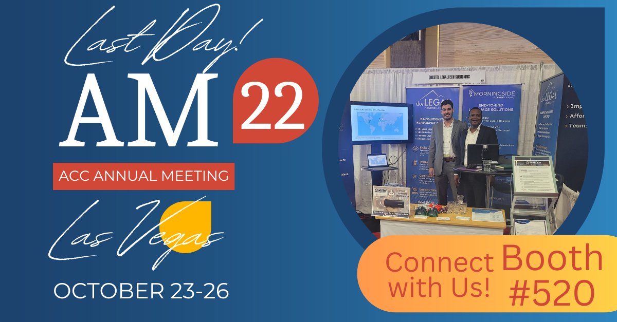 MorningTrans's tweet photo. It might be the last day at #ACCAM22, but we are always here! You can visit our website to learn more about end-to-end language solutions, and there is still time to visit our booth #520!  https://t.co/b1AviUkYBc

#l10n #ediscovery https://t.co/m1Rk2tr2HK