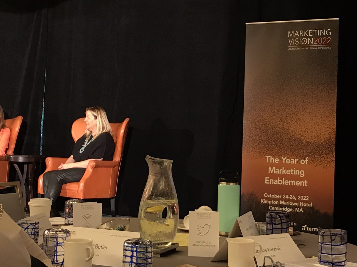 fmisbell's tweet photo. Suzanne Randol Managing Directer #marketing and #communications @Accenture 26-year veteran; employee engagement programs; keep marketing team close to the customer

@ITSMA_B2B #marketingvision2022 https://t.co/VGaaWtHGiS