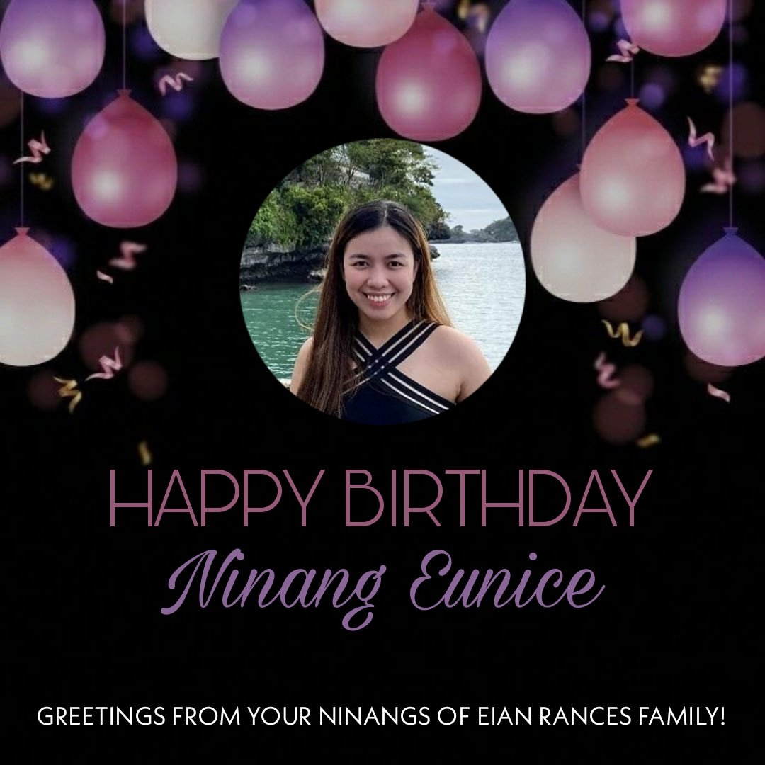 Happy Birthday Ninang Eunice

Enjoy your Beautiful Day! 🥳