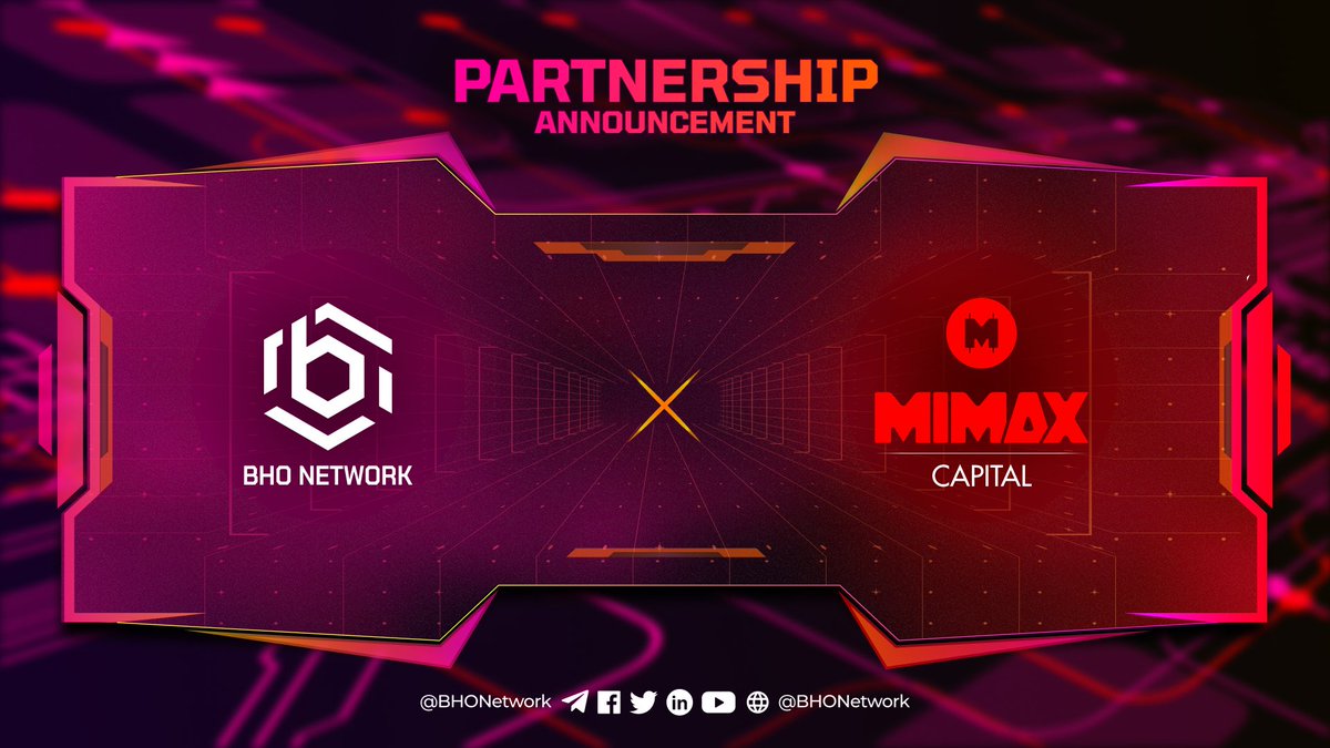 bhonetwork's tweet photo. BHO NETWORK PARTNERS WITH #MIMAX CAPITAL 🔥

#BHONetwork officially partners with @mimaxcapital  to become a multi-faceted partner and support bilaterally to develop brands, technology products and services.

📲 Read the full partnership announcement AT: https://t.co/kTeoVUj8Ou https://t.co/XwmycX7Vjf