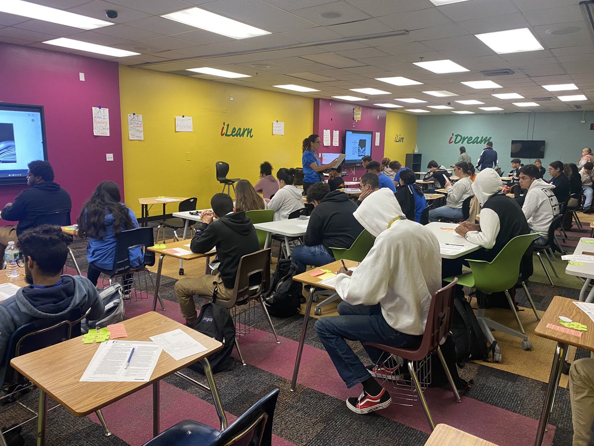 sosa_reyes1's tweet photo. SAT boot camp today led by the very best @ochoahml613! #SkillANDWill #teacherswhorock The kids will use their skills to ACE it tomorrow! @HMLSrHighSchool @J_Ramirez991015 @A_Robinson20_ https://t.co/K9iHvwggkT