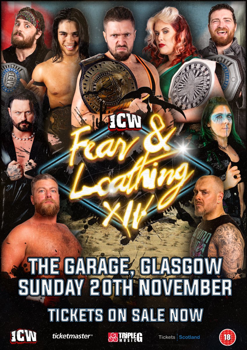 We're only a few weeks away from Fear & Loathing XIV! There are only 25 tickets left, so get yours while you can at universe.com/icw