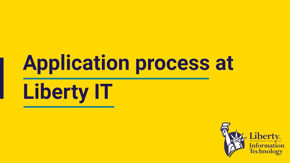 Time is running out - student applications close on Monday. Watch our short videos telling you all you need to know before you apply, with top tips and info about life at Liberty IT. Visit bit.ly/3Tdy6iZ to learn more.