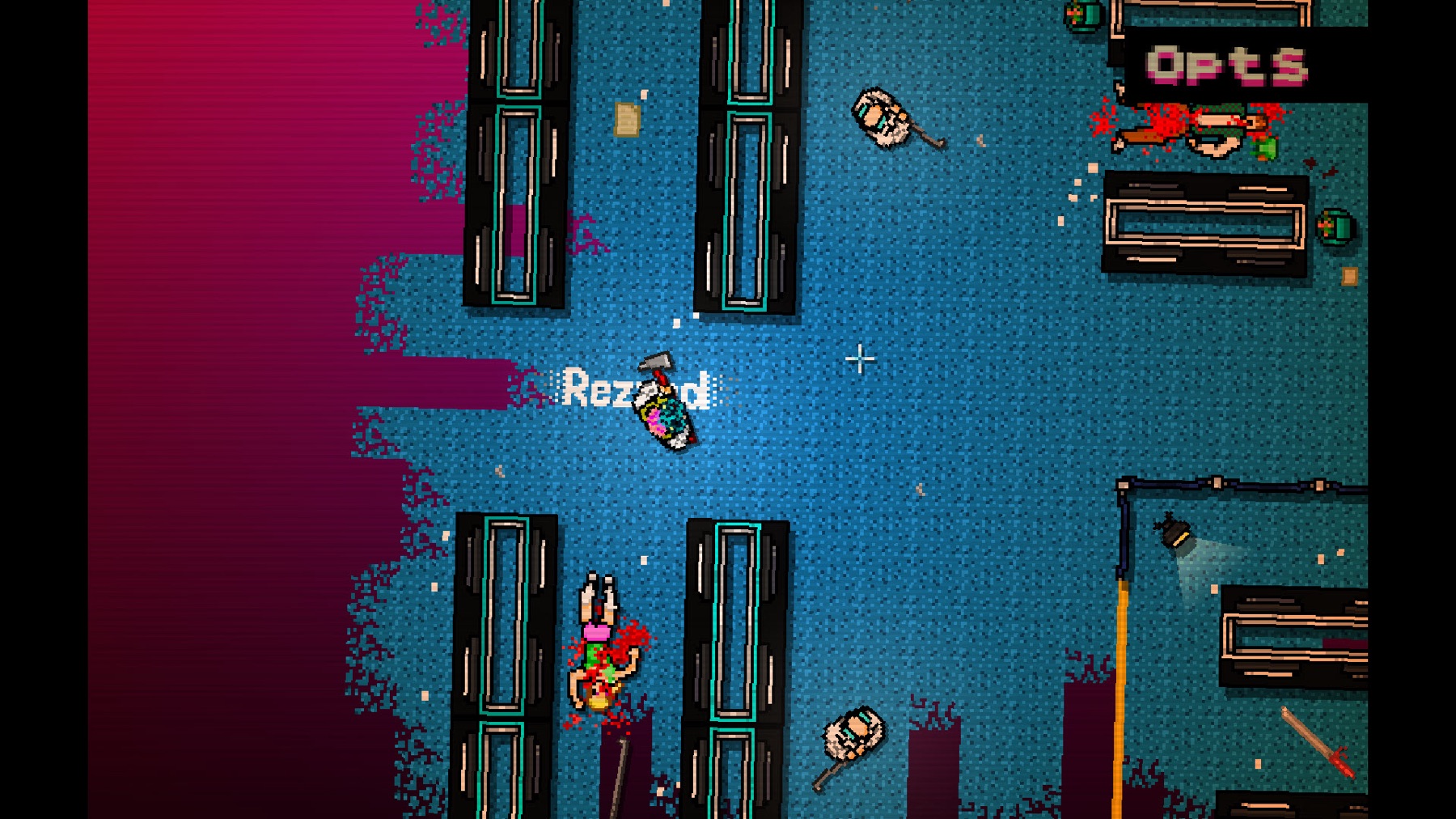 Hotline Miami on Twitter "There were two special levels created for