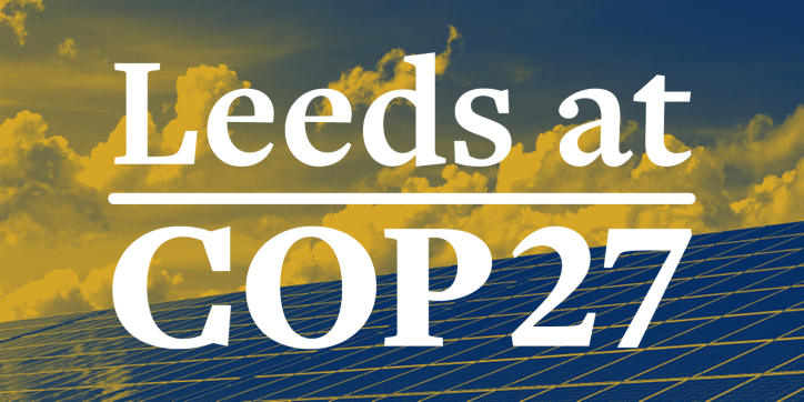 In just a couple of weeks, #COP27 will be underway in Sharm El Sheikh. And @UniversityLeeds will be there! Hear members of our #COP27 delegation talk about their plans and hopes for the negotiations. Wednesday 2 November | 15:00 – 16:00 Register now: universityofleeds.zoom.us/webinar/regist…