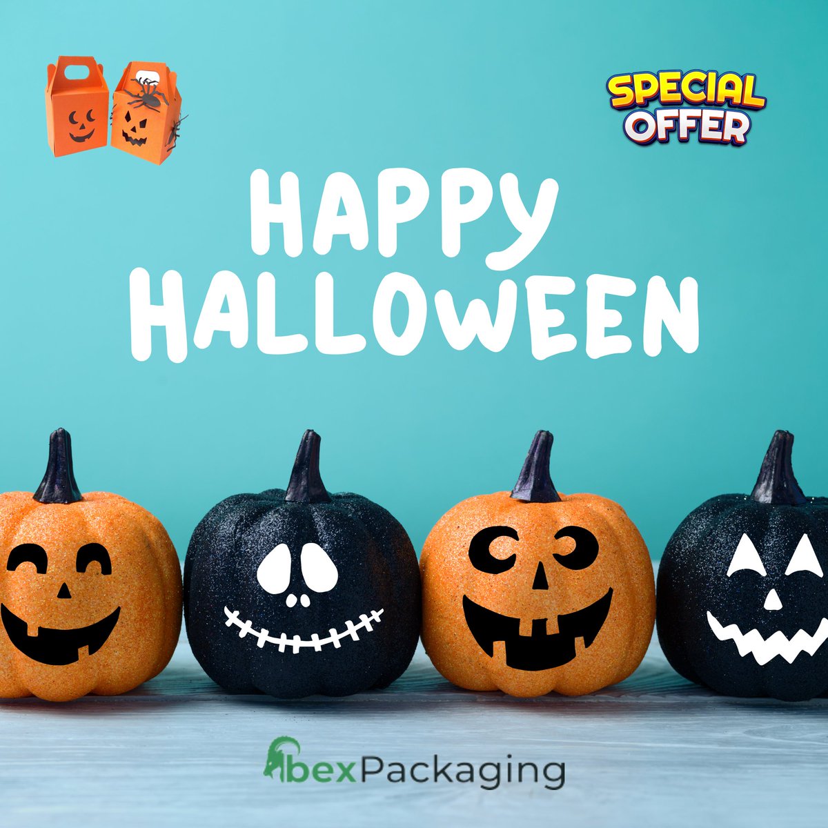 IBEXPackaging's tweet image. 𝐇𝐀𝐏𝐏𝐘 𝐇𝐀𝐋𝐋𝐎𝐖𝐄𝐄𝐍 🎃👻 
Avail up to  25% Off
Here 👉 buff.ly/3N7osN0 

#ibexpackaging  #halloweencustomboxes #Halloweenpackaging #halloweenlover #halloweenart #halloweentown #scary #halloweenlife #Halloween #halloweenseason #halloweenlover #halloween