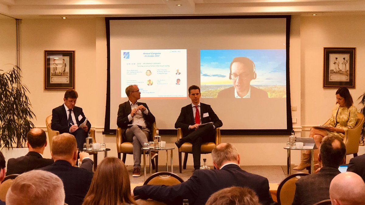 CEDEC (@cedec_eu) on Twitter photo Kicking off w/<a href="/FBieberbach/">Florian Bieberbach</a> CEO <a href="/SWM_Muenchen/">Stadtwerke München</a> & some #energycrisis dilemma: #localenergycompanies want to speed up investments in #RES but volatility makes them more insecure! Could a “RES jackpot” solution? How much to reform #energymarket? E.Edelenbos <a href="/netbeheerNL/">Netbeheer Nederland</a>
<a href="/LeonardoMeeus/">Leonardo Meeus</a> Kicking off w/<a href="/FBieberbach/">Florian Bieberbach</a> CEO <a href="/SWM_Muenchen/">Stadtwerke München</a> & some #energycrisis dilemma: #localenergycompanies want to speed up investments in #RES but volatility makes them more insecure! Could a “RES jackpot” solution? How much to reform #energymarket? E.Edelenbos <a href="/netbeheerNL/">Netbeheer Nederland</a>
<a href="/LeonardoMeeus/">Leonardo Meeus</a>
