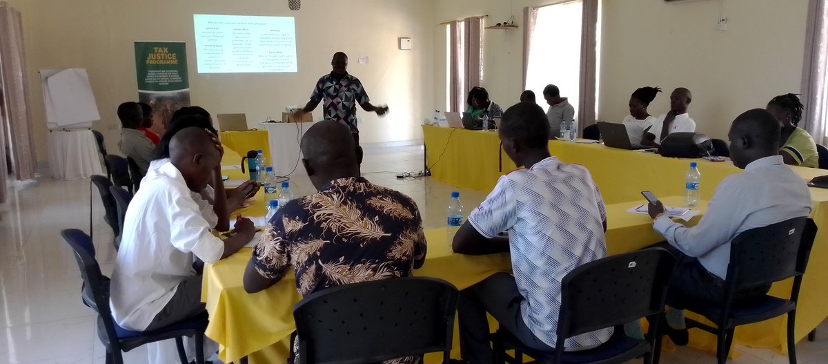 Community Journalists from different media in Turkana County at Bethany for two days training 
Roles of Journalists in Governance, Public participation in the petroleum Sector, Social Accountability and Governance and use of Social Media. 
 Training by Diocese of Lodwar/Oxfam.