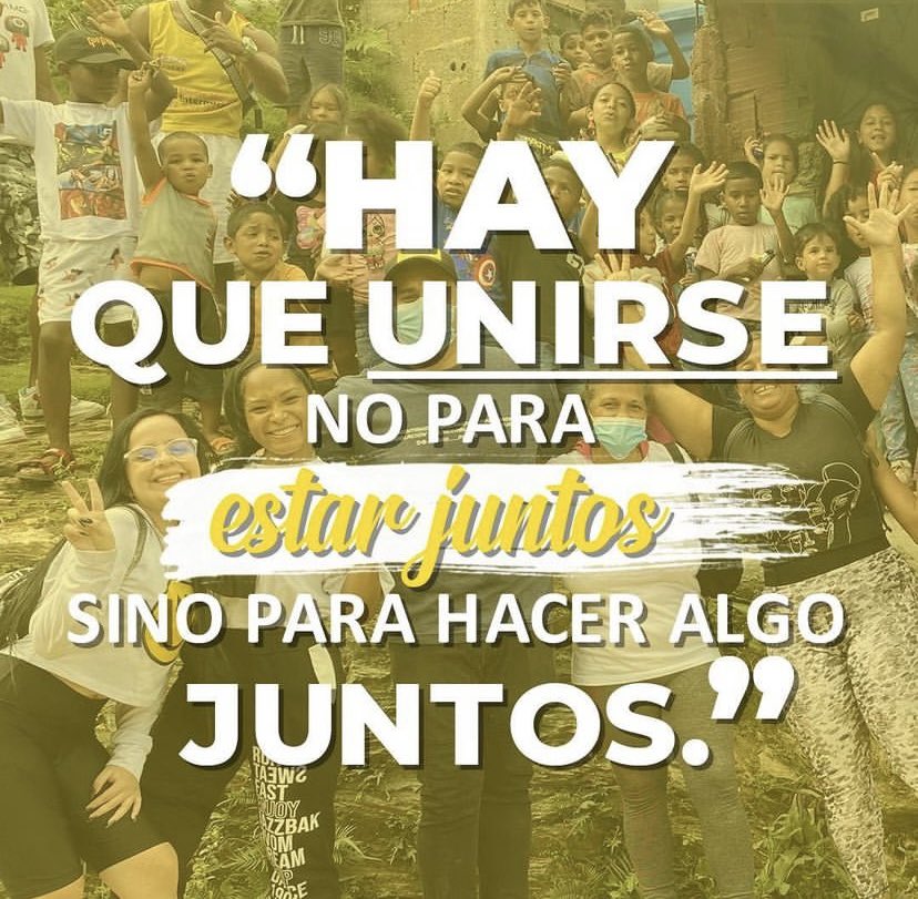 Somos__Panas's tweet photo. En #SomosPanas día tras días a través de nuestras acciones trabajamos por llevarle felicidad, cariño y alegría a los que más nos necesitan. ✨

¡Trabajemos para promover un mejor futuro a nuestro país! 🇻🇪

#ONG #SomosPanas #ccs #venezuela #jornada #ayuda #apoyo #felicidad https://t.co/vAkB3DVtFU