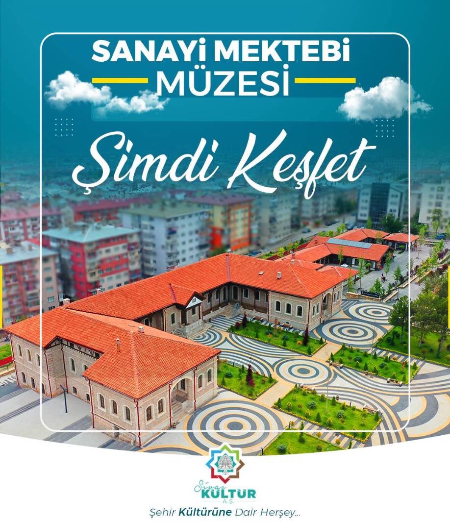 VisitSivascom's tweet photo. 🧭 Şimdi Keşfet

🔍 Sivas Sanayi Mektebi Müzesi

Yaşayan Müze konseptinde düzenlenen 1.765 m² kapalı alana, 22.925 m² açık alana sahip yapıda; Sanayi Mektebi Odası, Cezaevi Odası, Sivas’a Özgü Eşya ve Eserler Salonu, Halı ve Kilim Atölyesi, Müzik Aletleri Atölyesi,+++ https://t.co/LvoMQrhl3O