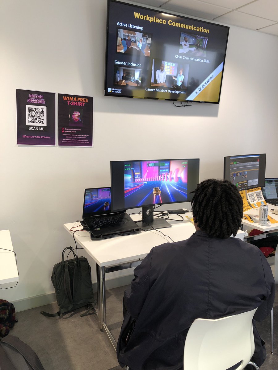 retro_drive's tweet photo. We have a Competition! Get the best score in level 5 to win a T-shirt! Come play and submit your best score 😀 https://t.co/rsRbpQbyYb