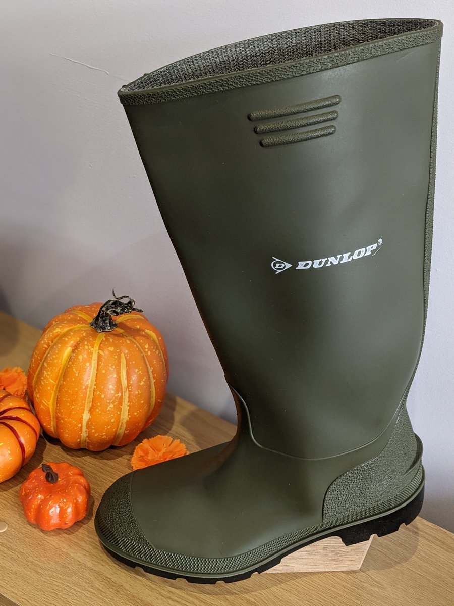 Well well wellies, what's all this then!?

Keep those feet cosy in the cold (and mud) with our new Dog and Dunlop Wellington Boots, now in stock! 🐶

#newshoes👟 #boots #wellies