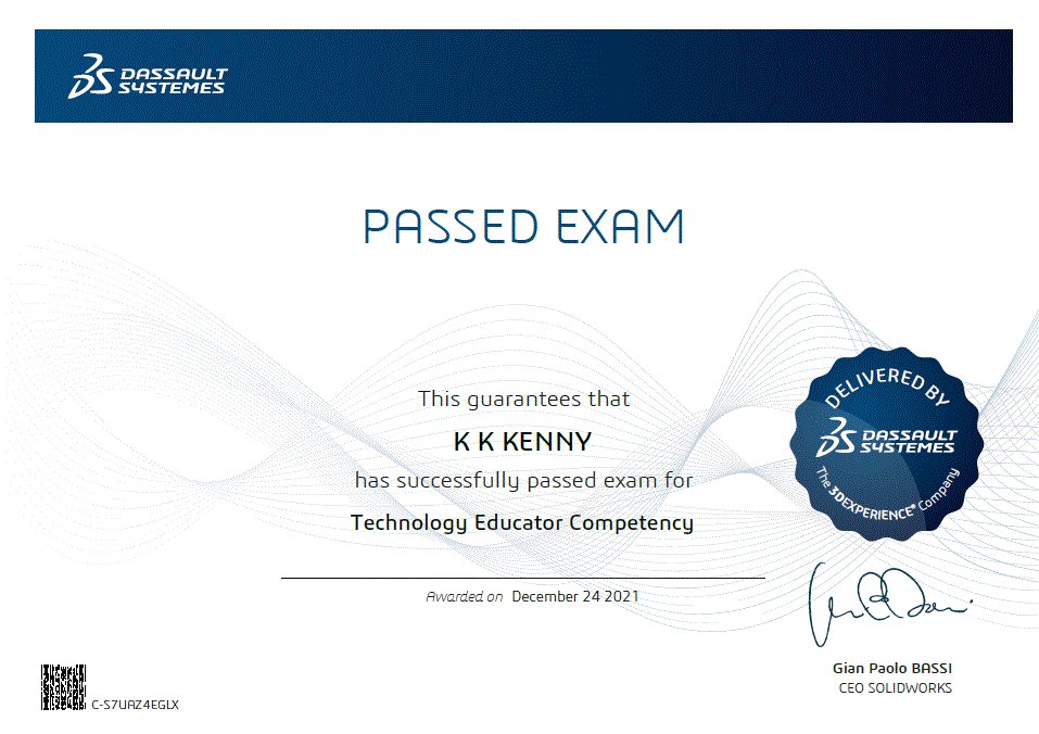 kkballylin's tweet photo. @ecadcollege 
Online Training Courses on 3D Mechanical Design Using Solidworks  - Prepare For Dassault Systemes Certification 
For Further Information please contact 353872917621 or ecadcollege@outlook.com https://t.co/ykeZNqA1t3