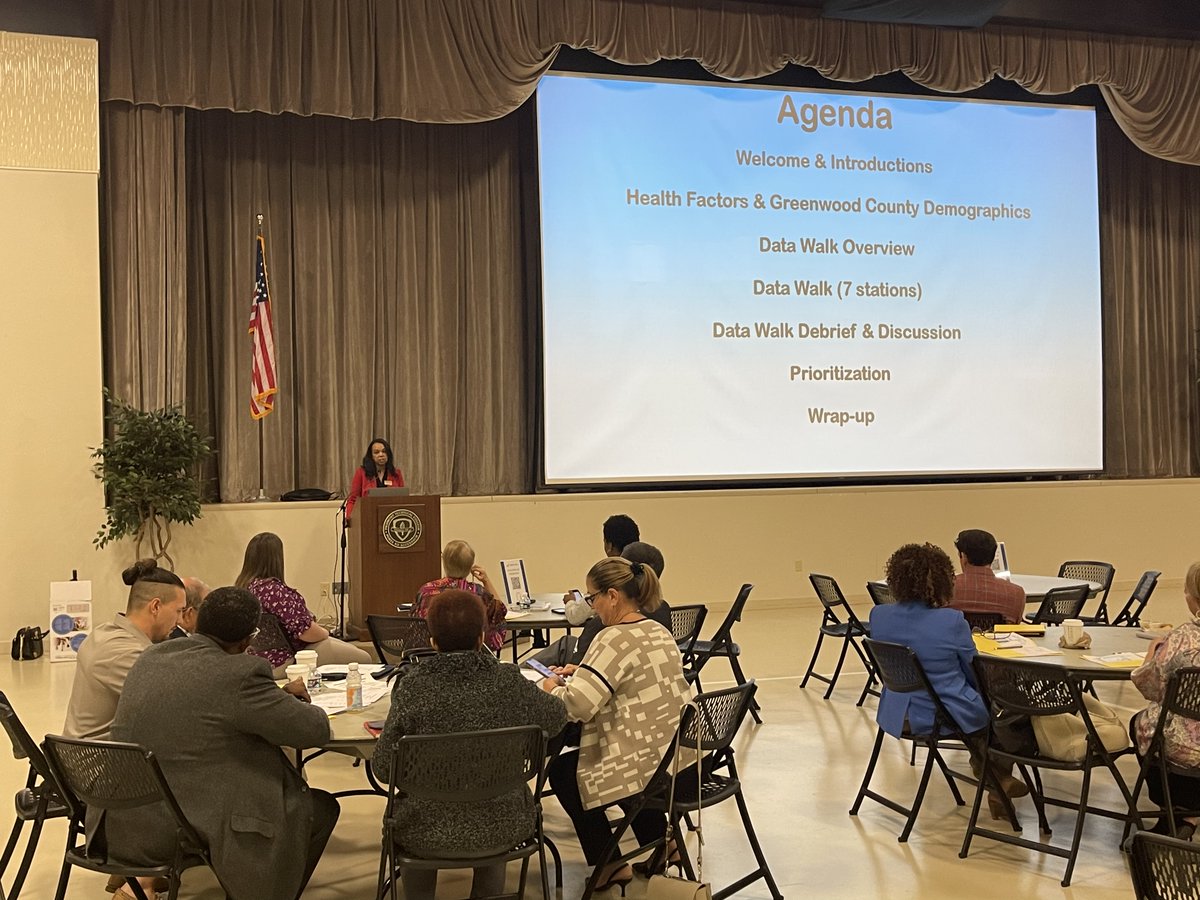 tenatthetop_sc's tweet photo. Thank you to everyone who came out to our Greenwood Health Data Walk! We enjoyed listening to information about the development of Greenwood County Community Health Plan. Stay tuned for more information about our next data walk on November 14!
#TenAtTheTop #Greenwood #DataWalk https://t.co/euLkTVwH4H