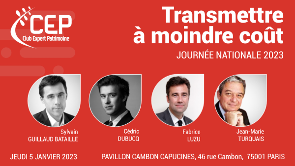 Exp_patrimoine's tweet photo. 🚨🚀Ouverture des inscriptions de notre Journée Nationale 👇
https://t.co/Auqe7WWgMm
✨#1 Pacte Dutreil
✨#2 la transmission transgénérationnelle ?
✨#3 Société en Commandite Simple
✨#4 stratégies patrimoniales en 2023
📅le 5/01/23 de 8h45 à 18h30
📍RDV au Pavillon Cambon 1er https://t.co/aZBZboecam