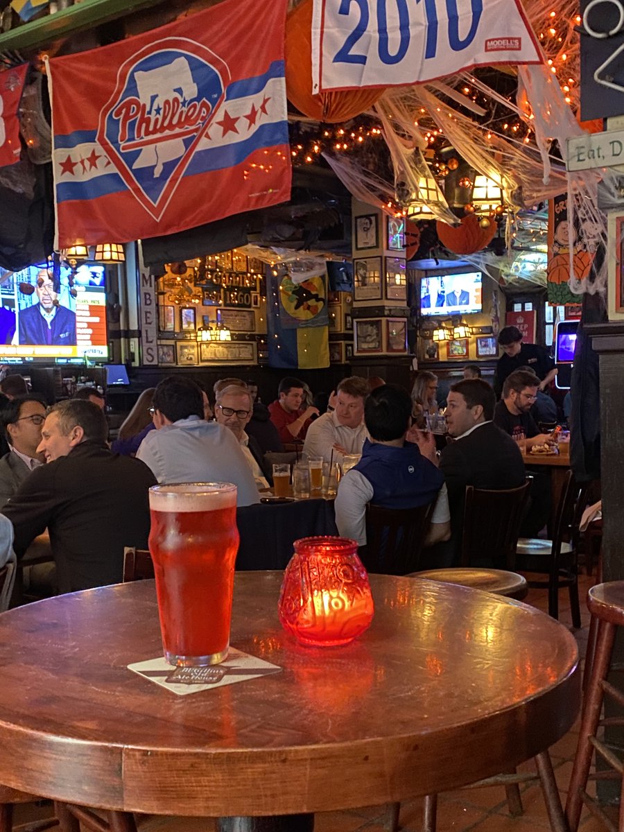 Philadelphia’s oldest bar will serve RED beer starting TODAY (10/26) at 11 am.

<a href="/McGillins/">McGillin's</a> served green beer (for the Eagles &amp; St. Patrick’s Day) &amp; blue beer (for Villanova) but in its 162 years the historic tavern has NEVER served RED BEER - until today

#RedOctober #Phillies