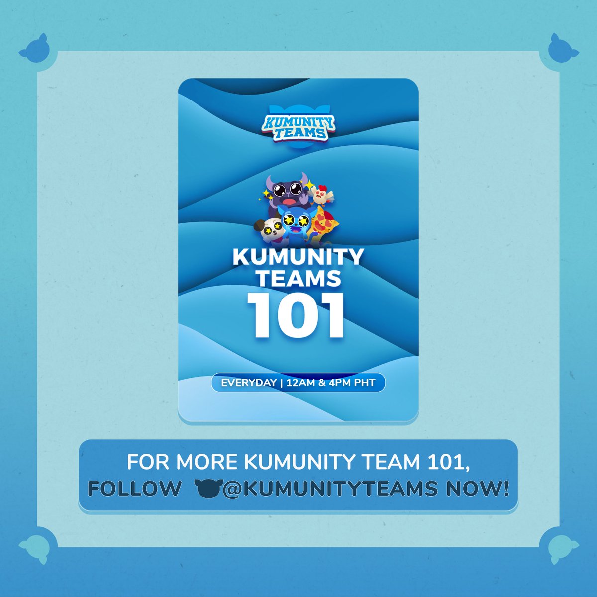 kumuPH's tweet photo. Here's how to join #KumunityTeams! Welcome ka dito!
#TaraKumu #kumuPH Karlito loves you! https://t.co/sROUgwceFV