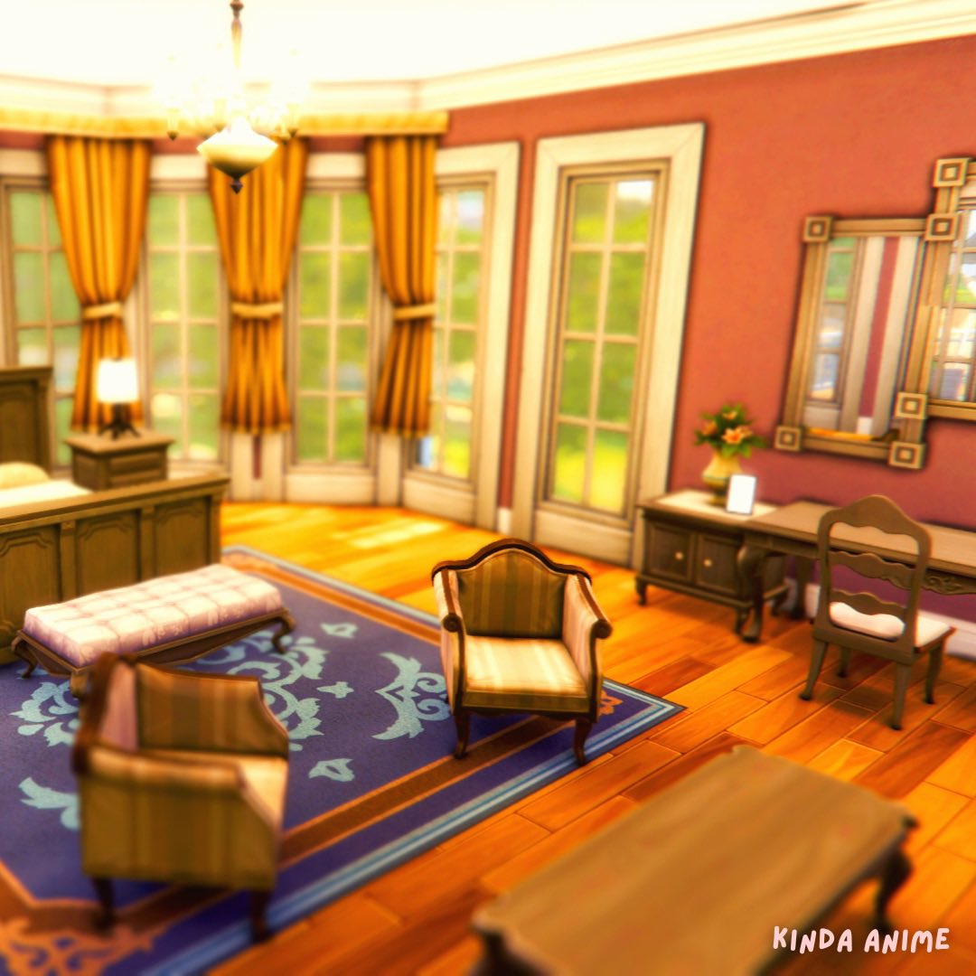 kindaaanime's tweet photo. 🌷🏡 base game mansion - no cc! - to celebrate sims 4 base game becoming FREE! 🏡🌷 check out Instagram for more details ^.^ #TheSims #TheSims4 #ShowUsYourBuilds https://t.co/HKp3No9ymZ