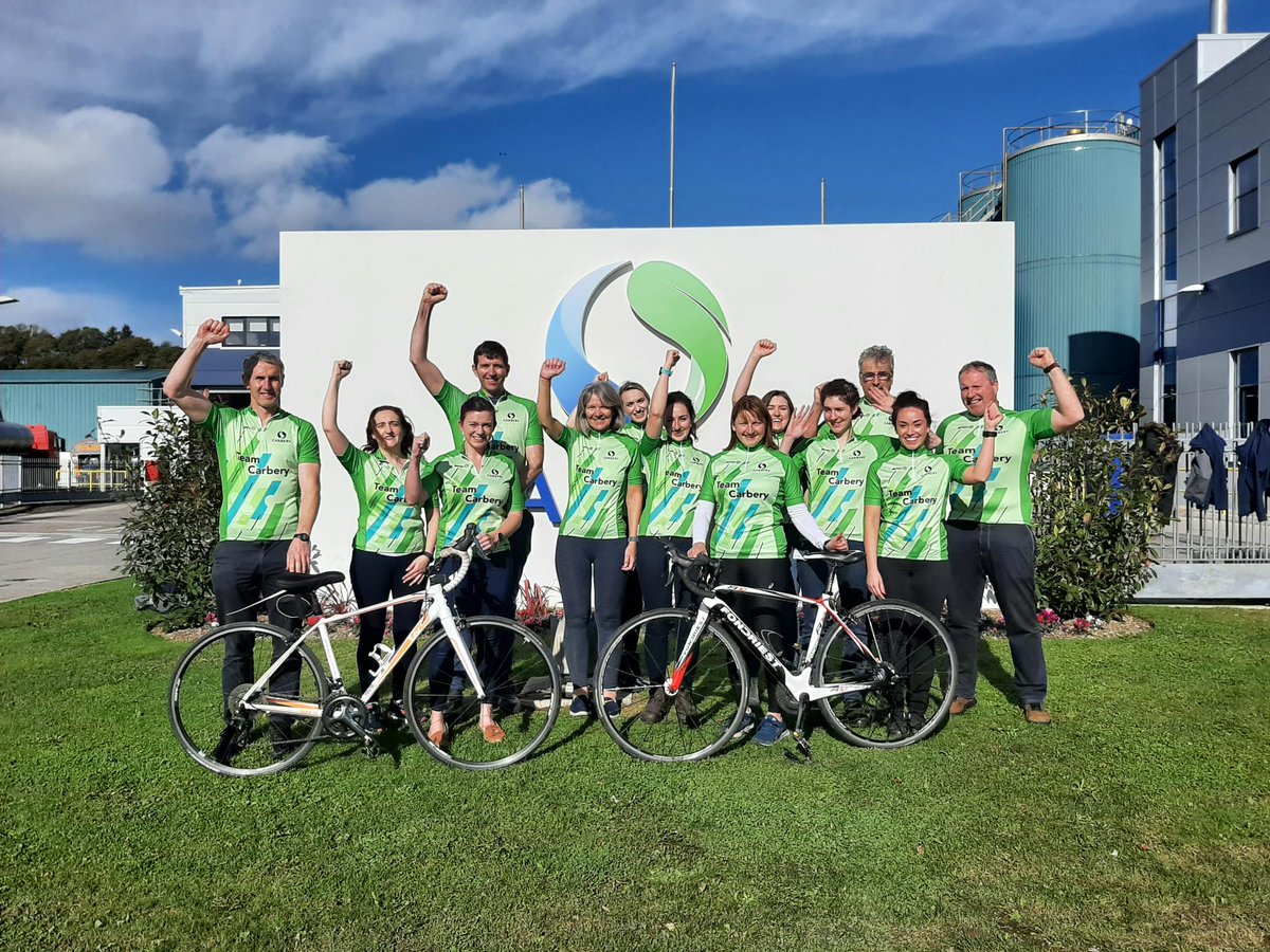 CarberyGroup's tweet photo. Some of the Carbery team ready for road and to face @skibbereenrace on Saturday! We are extremely proud to be the corporate sponsor of this great event which raises funds for local charities in #WestCork. https://t.co/SAP1nV4QQl