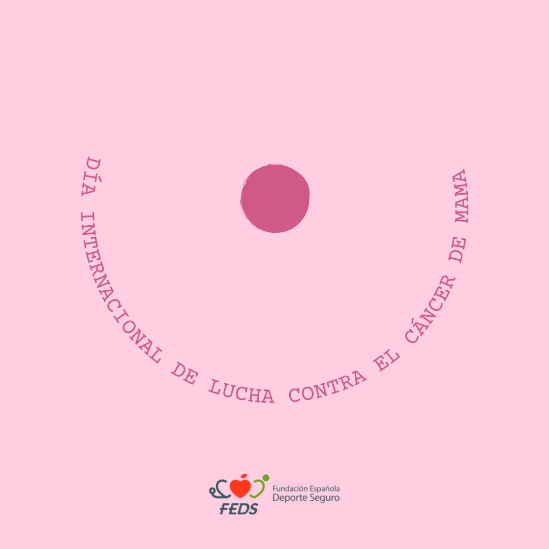 💪🏻 Hoy 19 de octubre #DíaMundialDelCáncerDeMama, queremos resaltar la importancia de la detección precoz, es fundamental en el diagnóstico, tratamiento y seguimiento.

En <a href="/FEdeporteseguro/">Fundación Española Deporte Seguro</a> continuamos a la vanguardia en la lucha contra esta enfermedad.