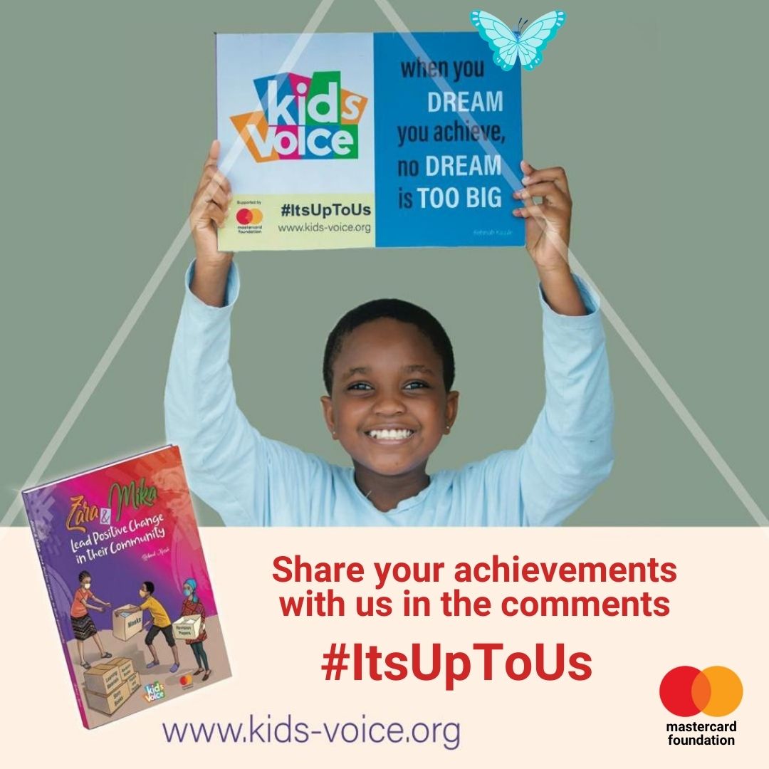 Being moved by people's small small acts on this thread... Join @rehmah1's #ItsUpToUs initiative & create reading groups at your schools whose mission will be to empower children globally to dream & take action in their own lives & #BeKind