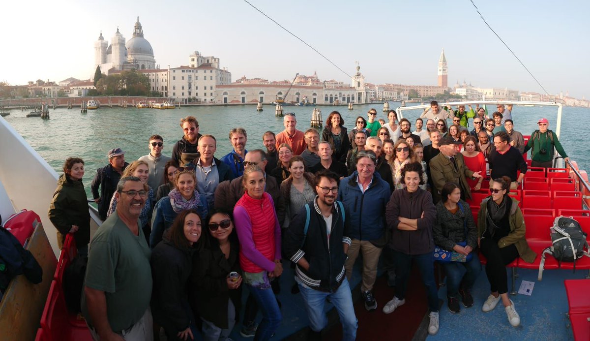 IUCN_Med's tweet photo. Since yesterday, a delegation of IUCN-Med is in #Venice for the @RESTCOAST_H2020 Half-Year Meeting! 
The protection of Venice from flooding and successful lagoon morphological recovery offer magnificent examples of #NaturebasedSolutions for disaster risk reduction https://t.co/fM2QtXypcl