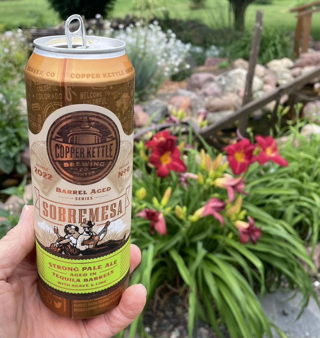 Miintmith's tweet photo. Sobremesa strong pale ale aged in tequila barrels by Copper Kettle Brwg., Denver, CO #beer #beernerd https://t.co/vwchgA7Jax