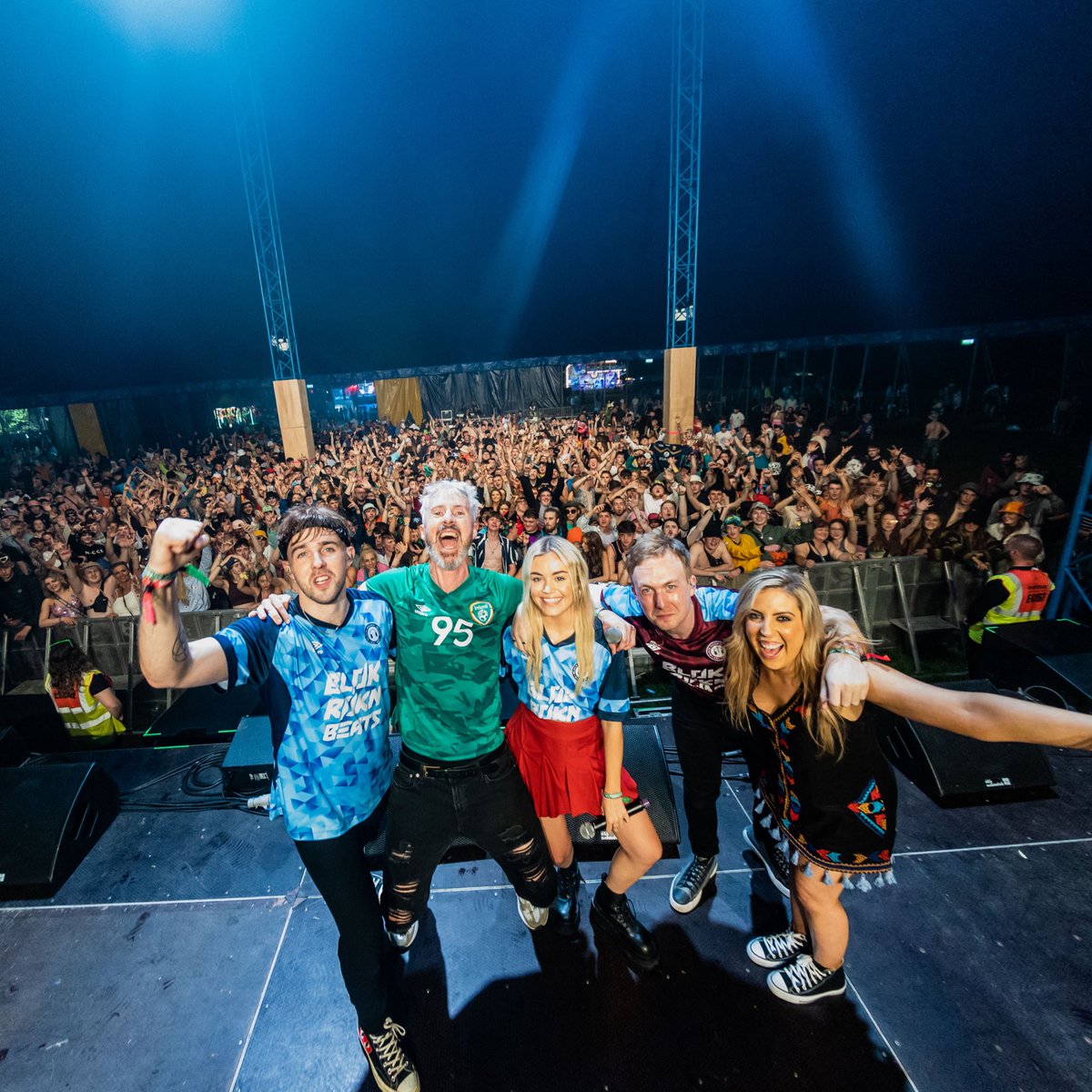 FAIRVIEW PARK DUBLIN, JUNE 24TH. PRE SALE IS NOW OPEN!!! Check your emails for an exclusive link if you signed up. Just ONE big night this summer! Cannot believe this is actually happening 😬☀️🙌🏽 #blockrockinbeats