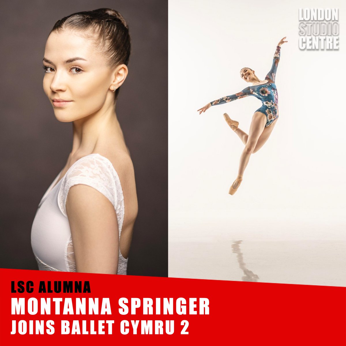 LdnStudioCentre's tweet photo. We are delighted for #lscalumna Montanna Springer as she begins her professional journey with @balletcymru ! 🩰

Congratulations Montanna! We are so proud of you ✨
.
.
.
#londonstudiocentre #lsc #lscarmy #lscfamily #ballet #ballerina #balletcompany #lscalumni https://t.co/JxVo9qWUBt