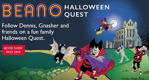 Beano and English Heritage join forces for Halloween @BeanoOfficial @EnglishHeritage #Halloween #fun #kids @RocketLicensing #BeanoQuest toyworldmag.co.uk/beano-and-engl…