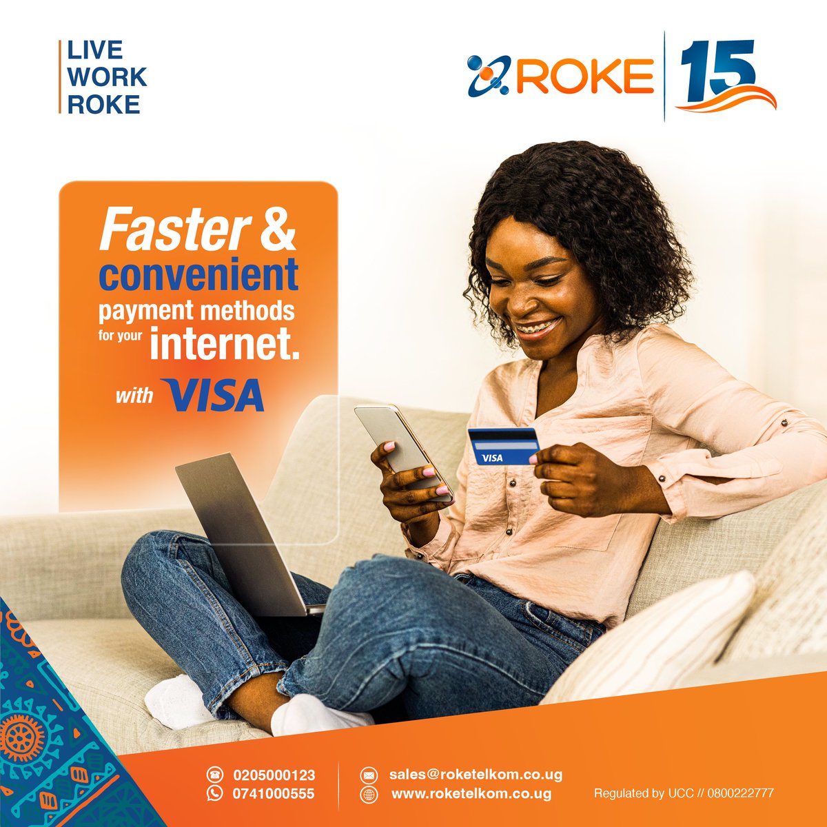 roketelkomug's tweet photo. Pay for your Roke bundle using your visa card today for convenience.

#ROKEAt15 https://t.co/8X7F5u7zEA