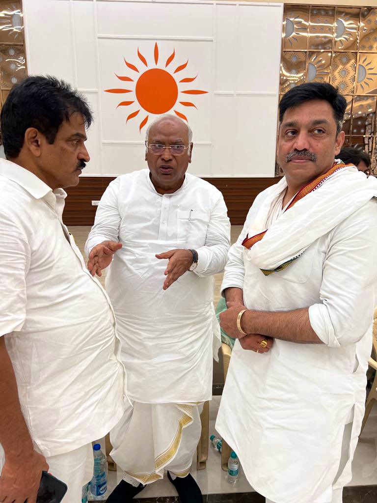 Rajesh Lilothia (@rajeshlilothia) on Twitter photo Congratulations to <a href="/kharge/">Mallikarjun Kharge</a> ji on being appointed as INC President. Under your able leadership, we will collectively make sure the party soars to new heights. Congratulations to <a href="/kharge/">Mallikarjun Kharge</a> ji on being appointed as INC President. Under your able leadership, we will collectively make sure the party soars to new heights.