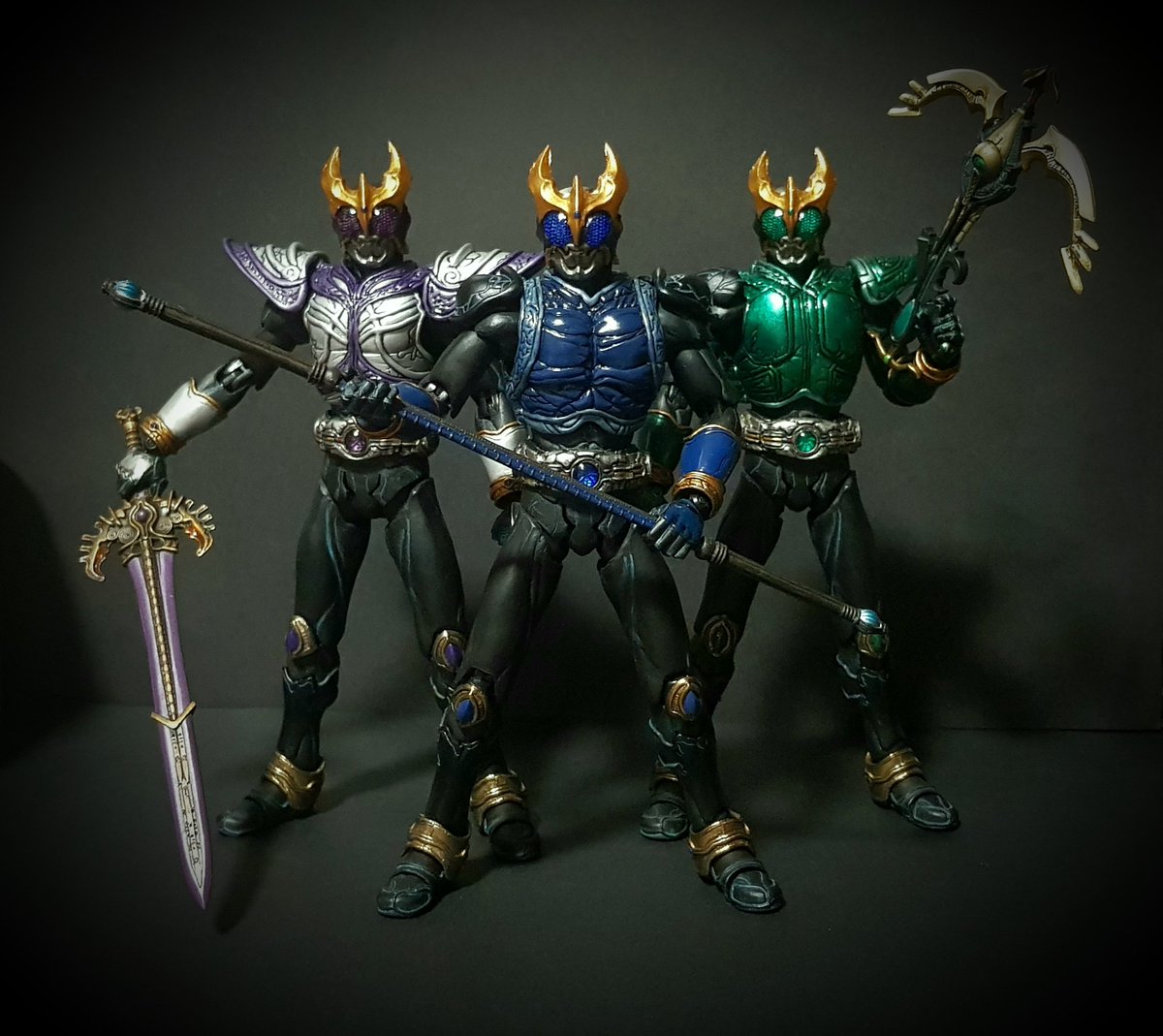 CustomMadmon's tweet photo. S.I.C. custom Kamen Rider KUUGA all form
#sic #kamenriderkuuga #kamenrider #maskedriderkuuga #仮面ライダークウガ #仮面ライダー https://t.co/7MDADTqK8k