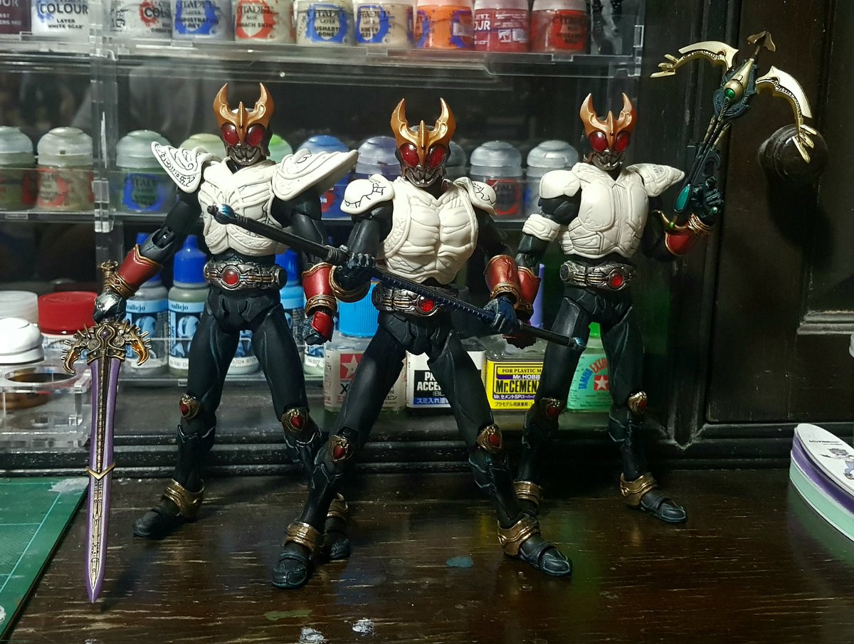 CustomMadmon's tweet photo. S.I.C. custom Kamen Rider KUUGA all form
#sic #kamenriderkuuga #kamenrider #maskedriderkuuga #仮面ライダークウガ #仮面ライダー https://t.co/7MDADTqK8k