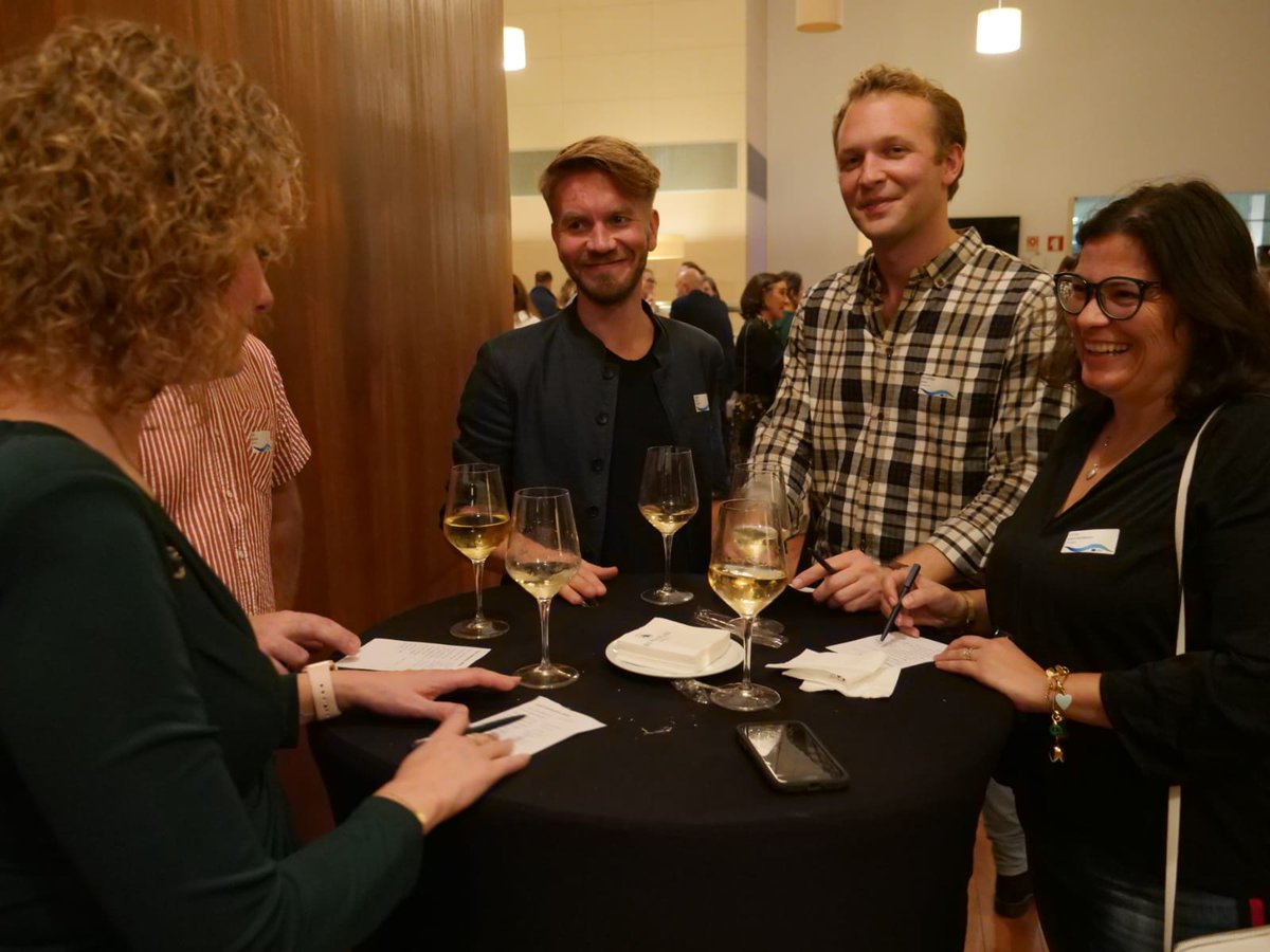 EU_FAMENET's tweet photo. The #FAMENET Transnational Seminar for Fisheries Local Action Groups on the Sustainable #BlueEconomy has begun! Last night in #FigueiradaFoz we opened with ice breaker activities and networking🐟

Stay tuned for the results of the first day👀 https://t.co/dHSU8uQRYT